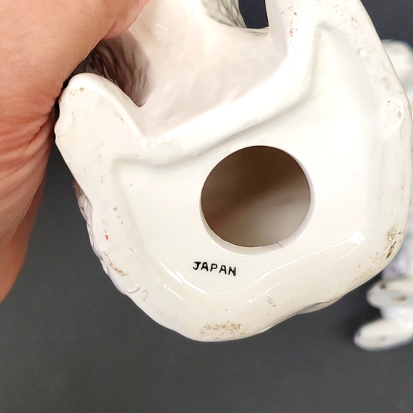 - 60's Vintage large ceramic poodles - Picture 5 of 8